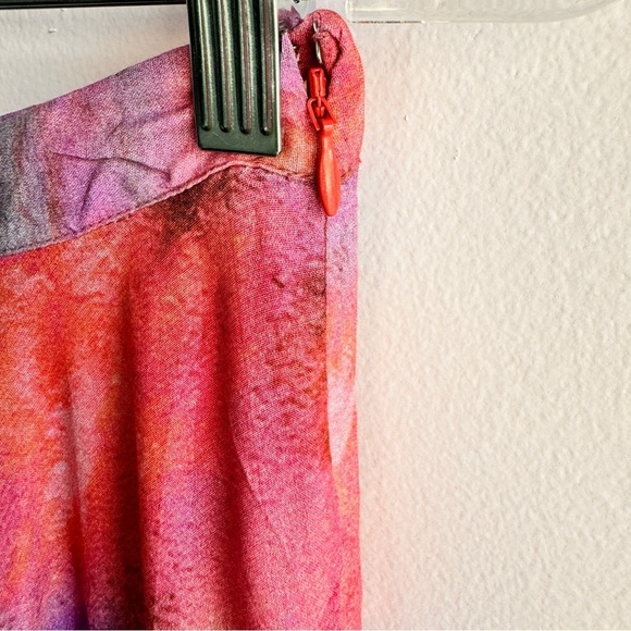 Anthopologie Joni size S Tie-Dye Midi Skirt by Bl^nk London New without tag - Picture 5 of 10